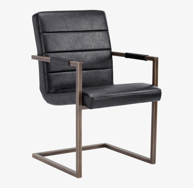 Sunpan Jafar Armchair | Cognac (set Of 2), transparent png