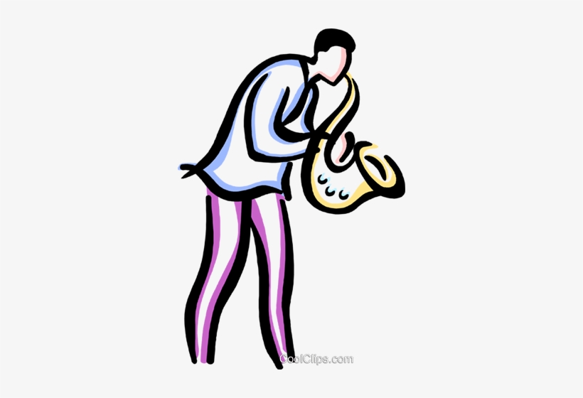 Man Playing The Saxophone Royalty Free Vector Clip - Jeff Gaeth: Trade Secrets Cd, transparent png