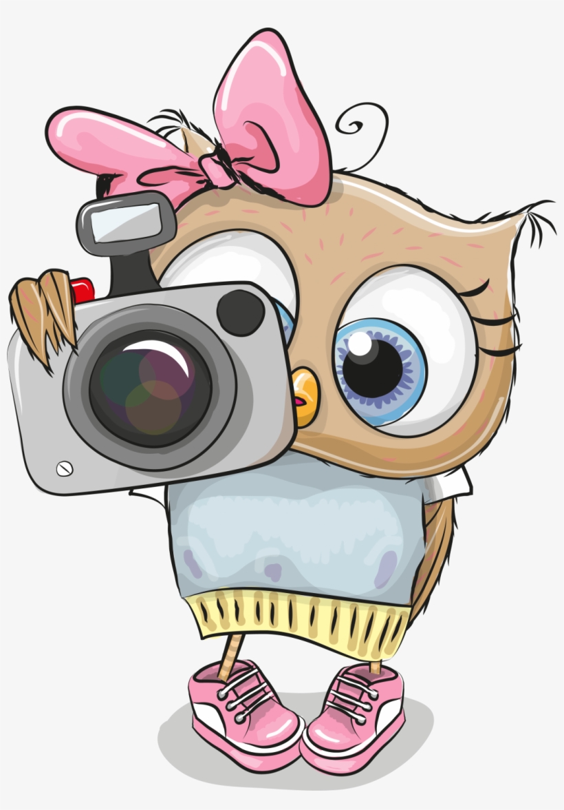 Large Size Of Drawing - Happy Birthday Owls Cartoons, transparent png