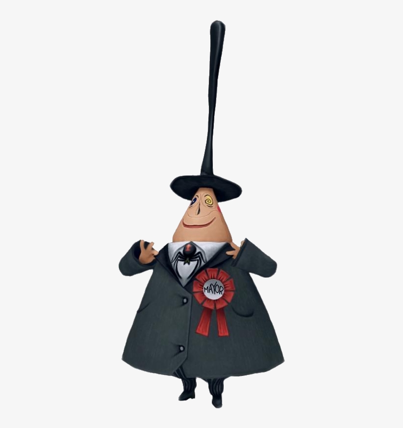 During Jack's Rehearsal In The Town Square, The Mayor - Nightmare Before Christmas Mayor, transparent png