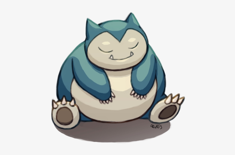 Snorlax Sitting Sleeping - Sleep, transparent png