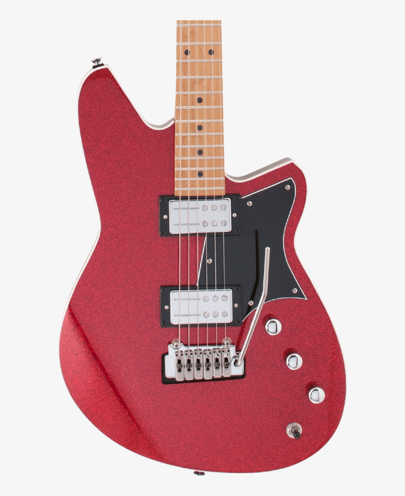 Reverend Tommy Koffin Signature With Roasted Maple - Reverend Kingbolt Ra Fm With Roasted Maple Neck Black, transparent png