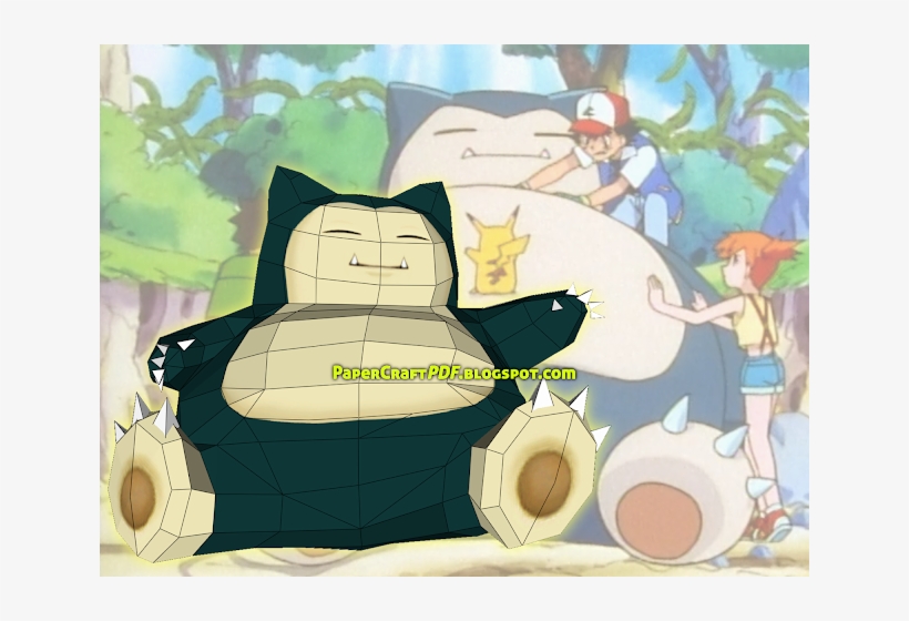 Download Free Paper Craft Pdf Templates Online Free - Wake Up Snorlax, transparent png