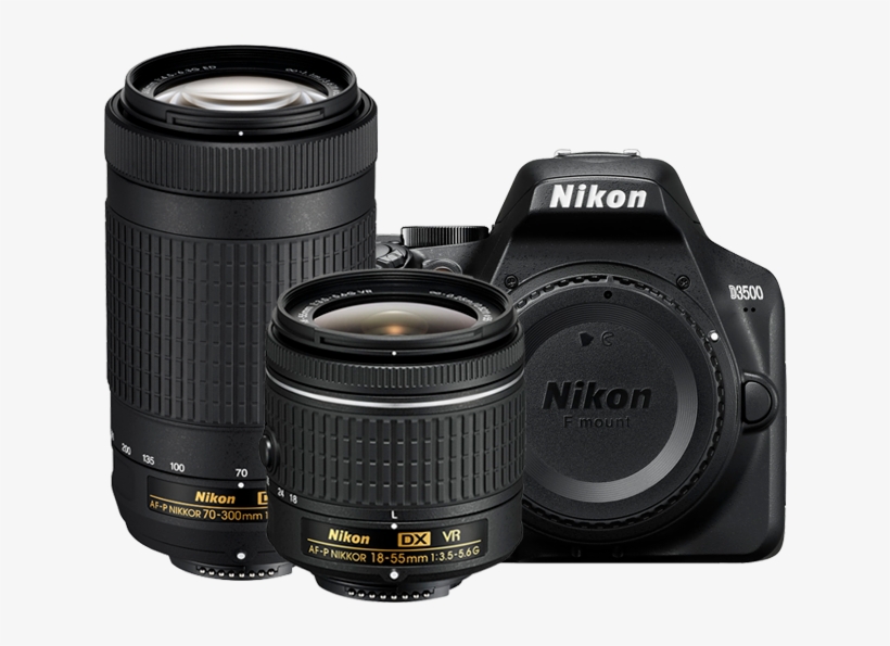 Nikon/1588 - Nikon D3500 Vs D3400, transparent png