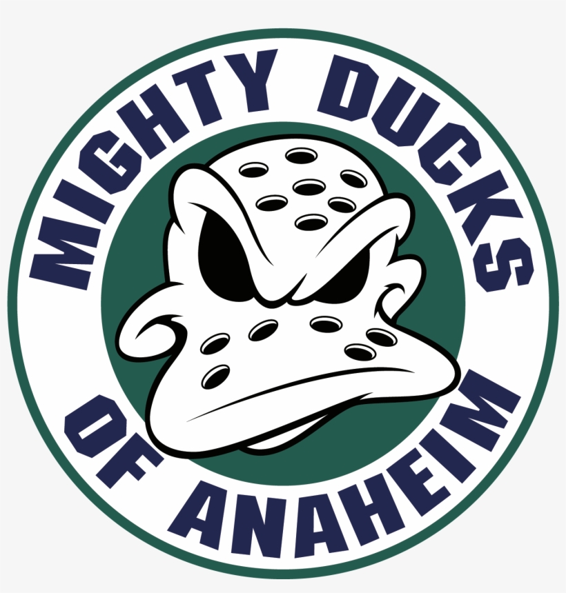 I Watched This Movie 85 Times As A Kid - Anaheim Ducks Logos, transparent png
