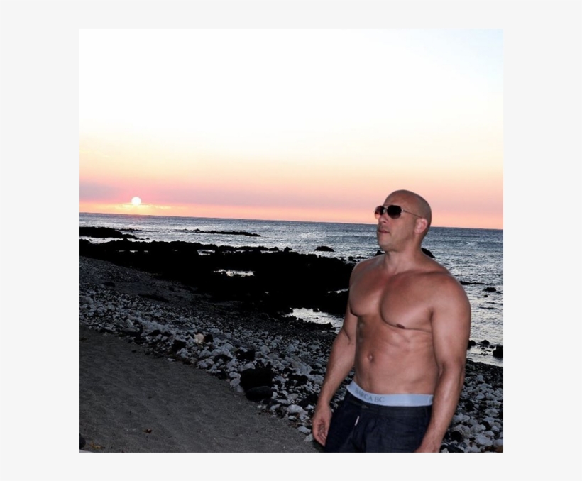 Vin Diesel, Torse Nu - Vin Diesel Shirtless Hot, transparent png
