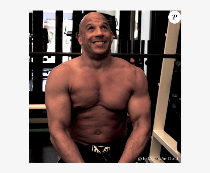 Vin Diesel S'affiche Très Musclé Sur Instagram - Vin Diesel Shirtless, transparent png