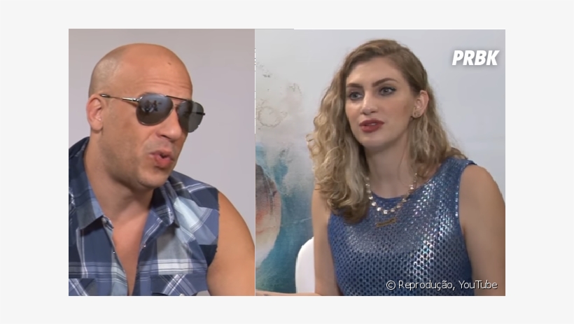 Vin Diesel Assedia A Youtuber Carol Moreira Em Entrevista - Assedio Vin Diesel Meme, transparent png