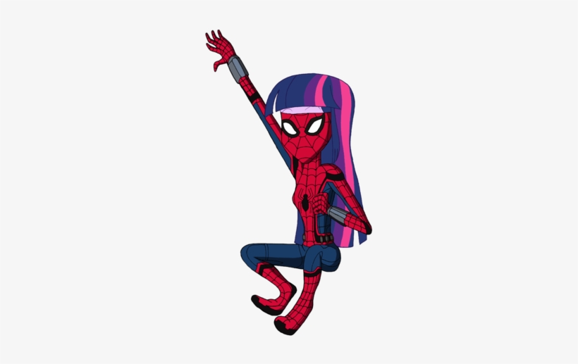 Twilight Sparkle As Spider-man Color - Spider Man Twilight Sparkle, transparent png