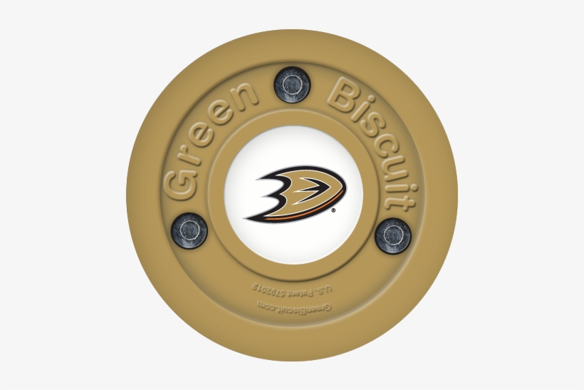 Anaheim Mighty Ducks - Green Biscuit Anaheim Ducks Training Puck | O/s, transparent png