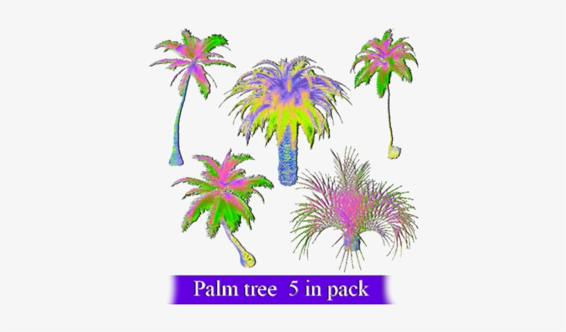 Image About Vaporwave In Thingy Things By - Palm Tree Png Vaporwave, transparent png