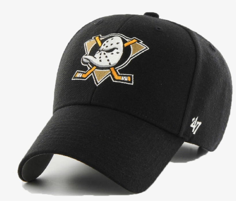 Anaheim Ducks '47 Brand Nhl Home '47 Mvp Cap Black - Mighty Ducks Dad Cap, transparent png