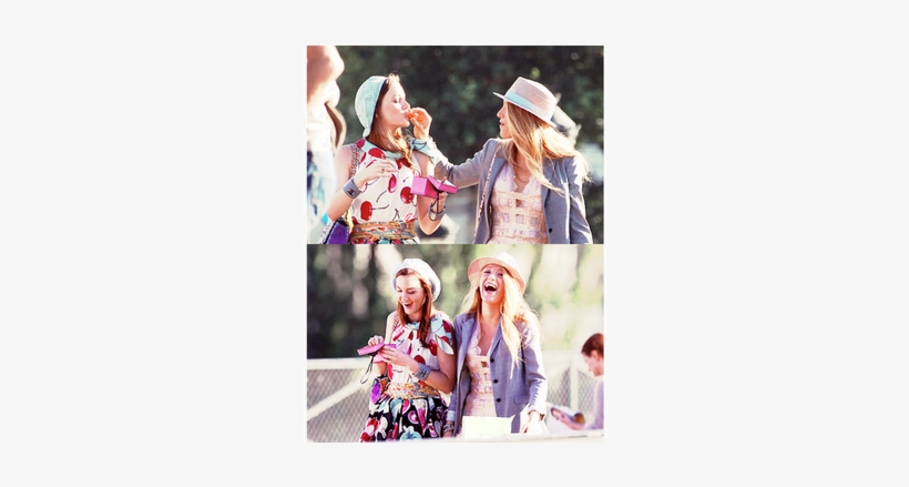 Gossip Girl, Blake Lively, And Leighton Meester Image - Blair Waldorf Y Serena, transparent png