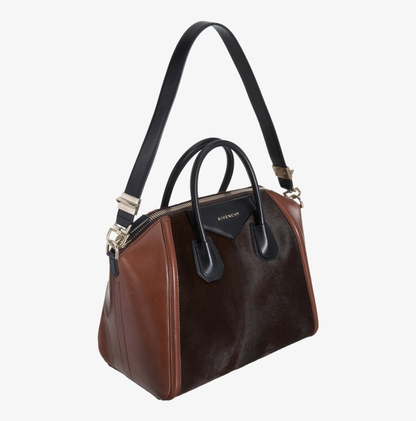 Givenchy Brown Calf Hair Antigona Bag 2 - Tote Bag, transparent png