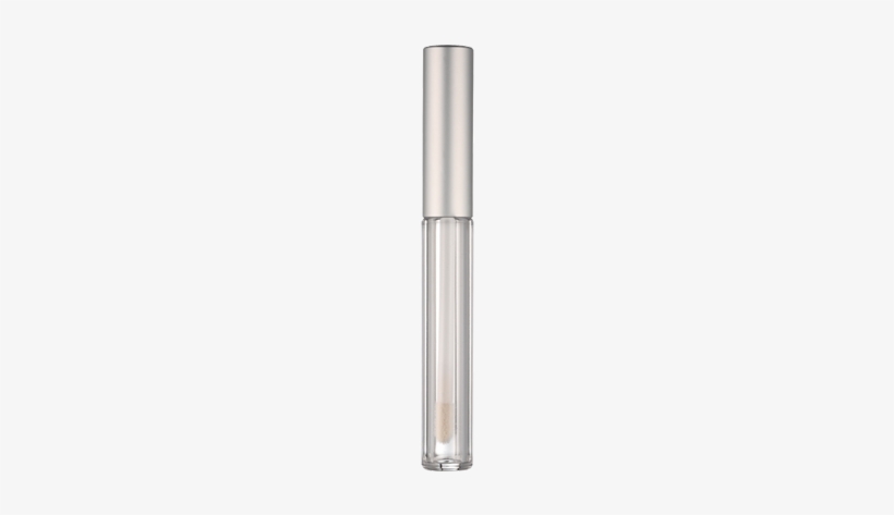Slim Round Thin Wall Lip Gloss Bottle - Lip Gloss Tube Png, transparent png
