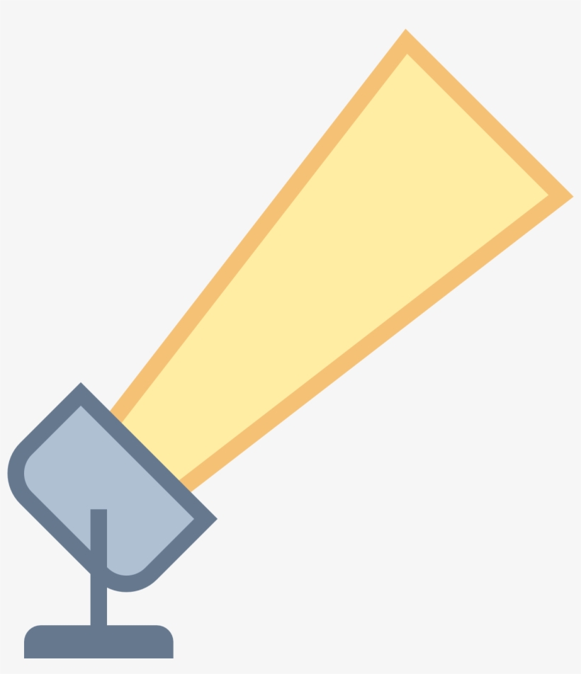 Two Diagonal Lines Are Drawn - Video Projector, transparent png