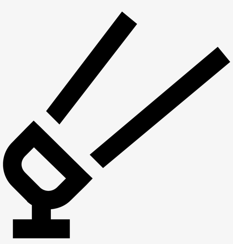 Two Diagonal Lines Are Drawn - Searchlight Icon, transparent png