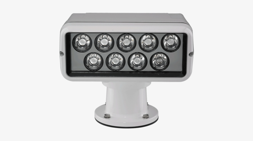 Rcl 100 Led Searchlights Front View - Acr Electronics Rcl-100 Led Searchlight W/wired Remote, transparent png