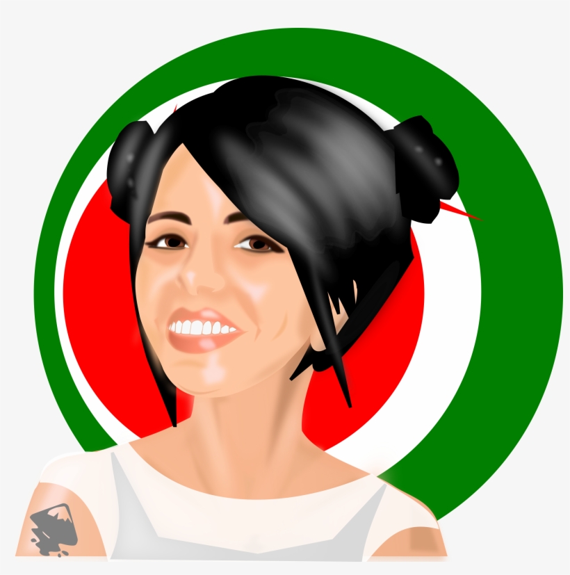 This Free Icons Png Design Of The Inkscape Girl, transparent png