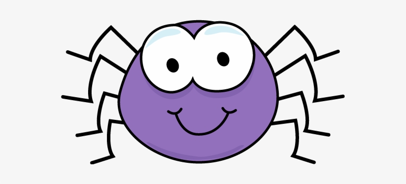 Clip Freeuse Library Cute Halloween Spider Clipart - Cartoon Spider Clip Art, transparent png