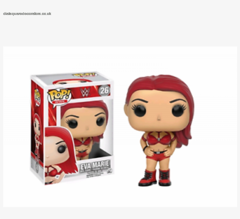 Latest New Pop Vinyl Wwe Series Eva Marie 3 75 Tall - Wwe Eva Marie Funko Pop, transparent png