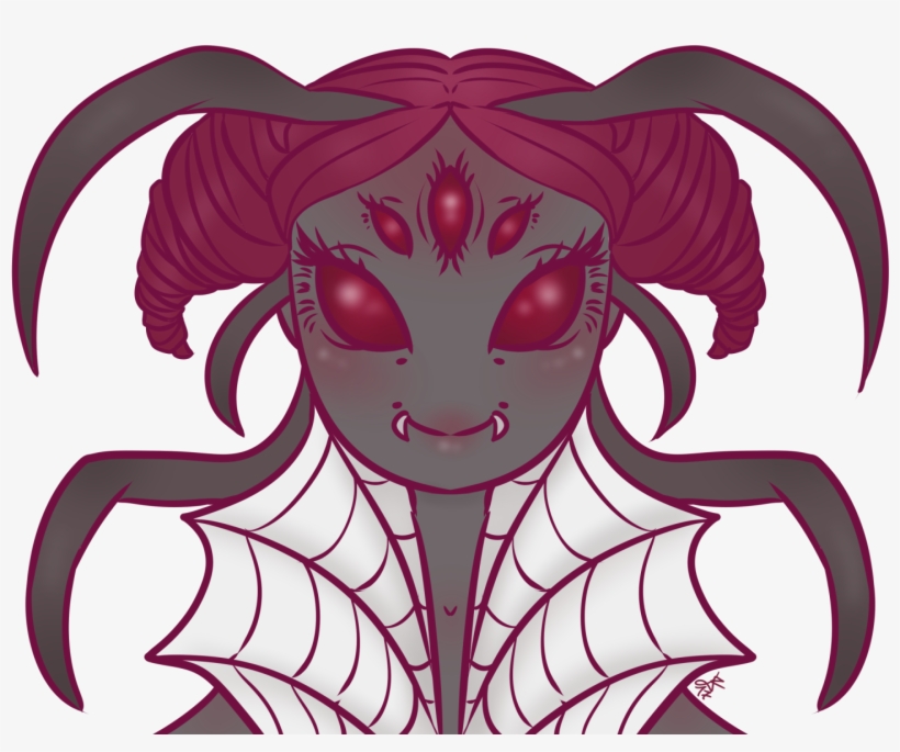 Cute Spider Girl - Fur, transparent png