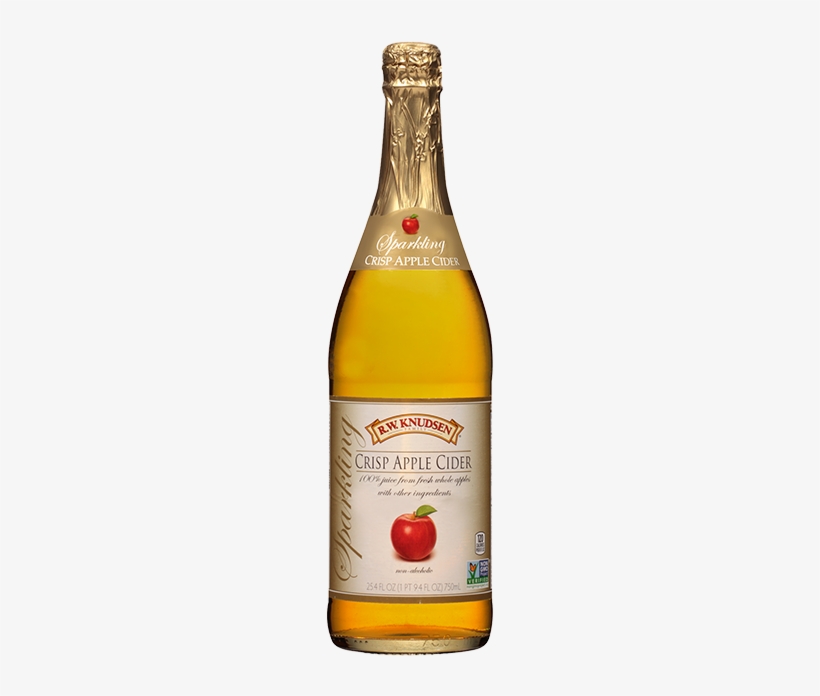 Sparkling Crisp Apple Rw Knudsen Sparkling Apple Cider 300x615 PNG