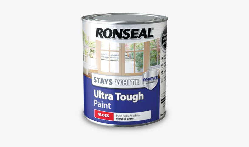 Ultra Tough Gloss - Ronseal Stay White Gloss, transparent png