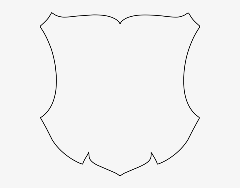 Coa Shield Template By Rarayn On Deviantart Graphic - Line Art, transparent png