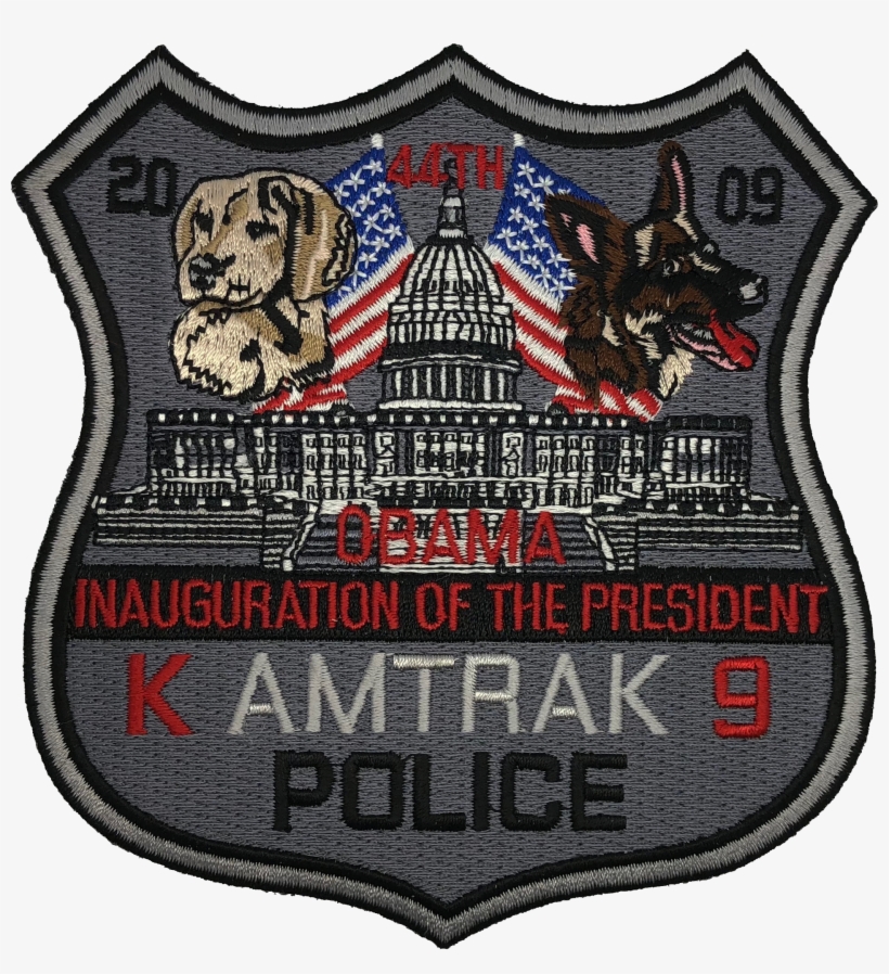 Amtrak Police Department K-9 Shoulder Patch - Emblem, transparent png