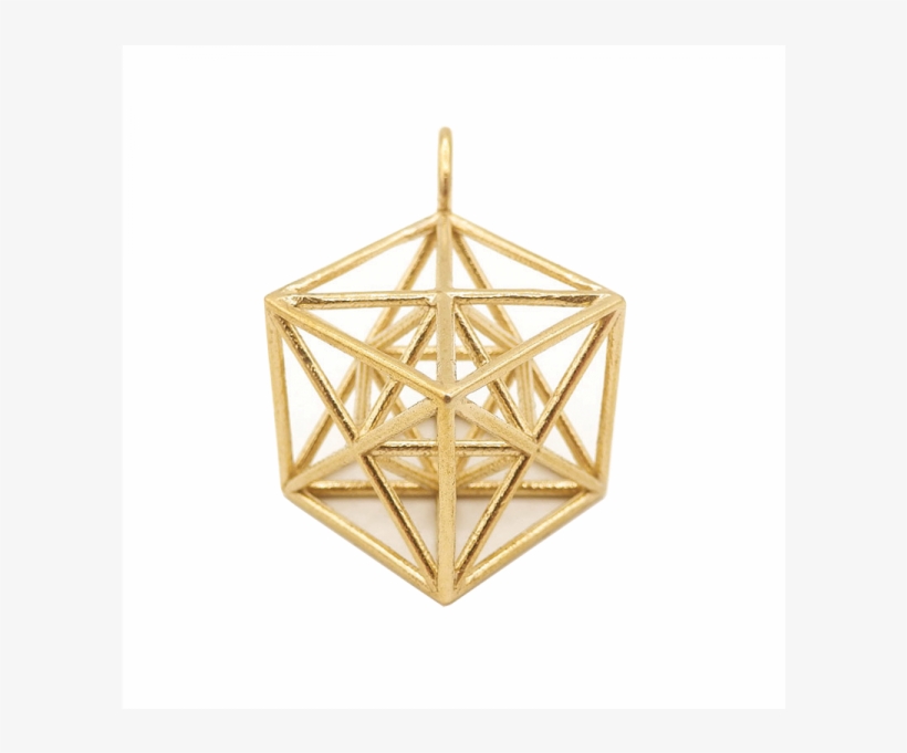 Metatron's Cube Pendant, transparent png