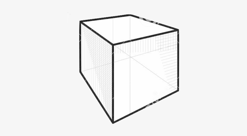 Cube 3 Sides - Cube, transparent png