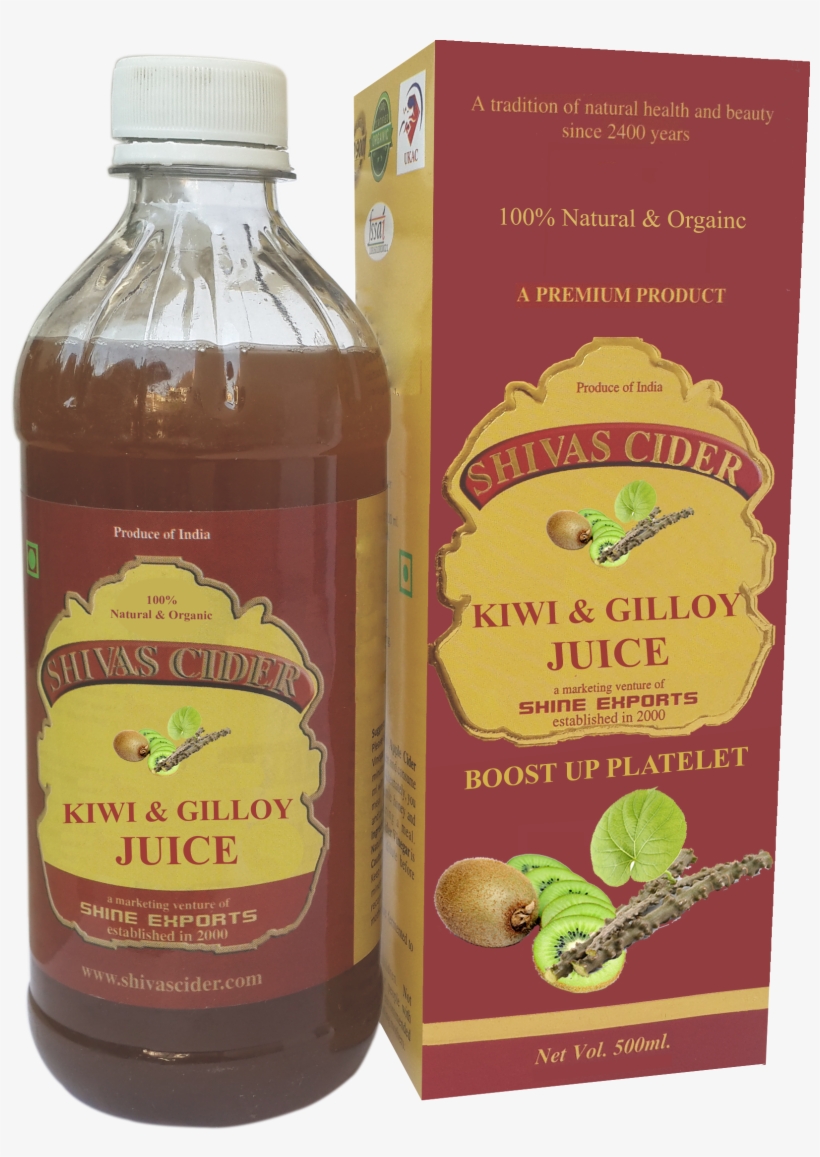 Kiwi Gilloy Juice - Apple Cider Vinegar, transparent png