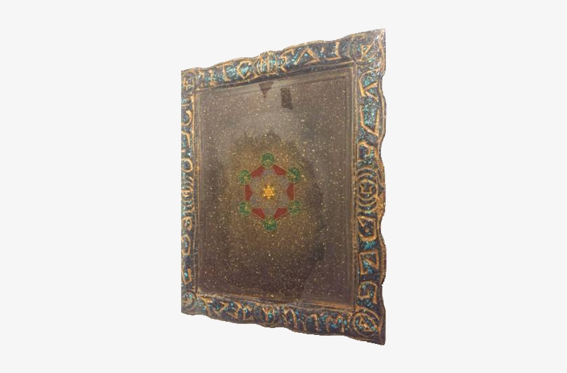 Metatron's Cube With Orgone Elder Futhark Runes - Carpet, transparent png