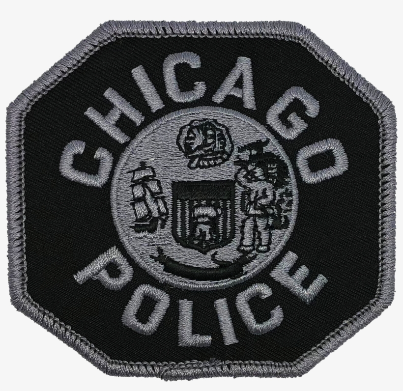 Chicago Police 3″ Shoulder Patch - Black Chicago Police Patch, transparent png