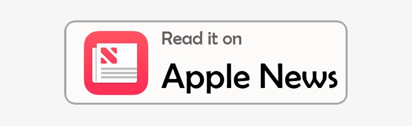 Read It On Apple News Badge Rgb, transparent png