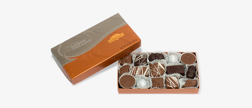 Sugar Free Assorted Chocolates Gift Box 8 Oz - Free Box Of Chocolates, transparent png