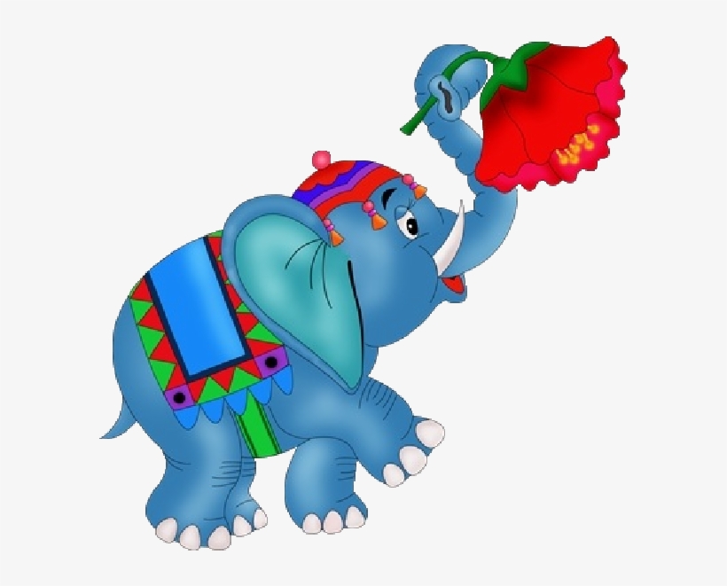 Circus Cartoon Animal Clip Art Images - Circus Elephant Cartoon Png, transparent png