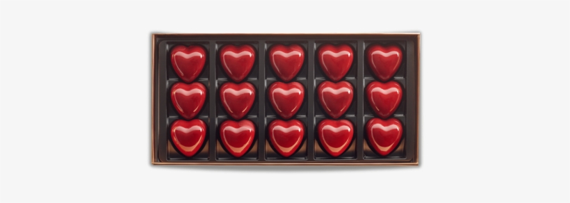Box Of 15 Hearts Of Dark Chocolate Pierre Marcolini - Dark Chocolate, transparent png
