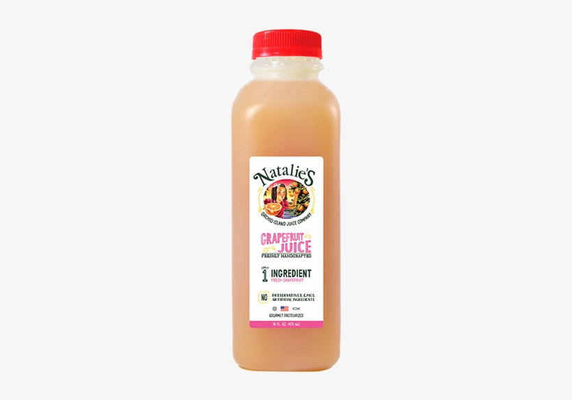 Grapefruit - Natalie's Grapefruit Juice, transparent png