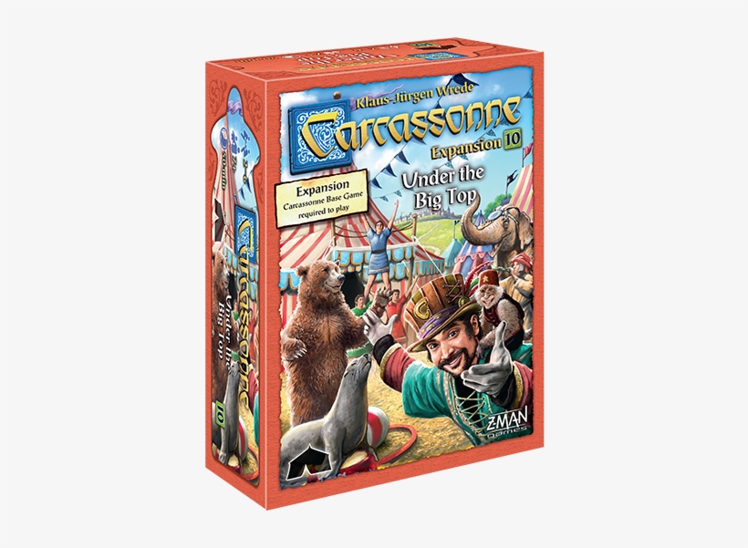From Far And Wide, People Flock To The Big Red Tent - Carcassonne Under The Big Top, transparent png
