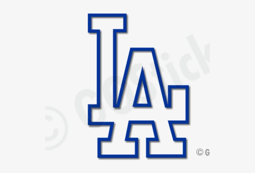 Photo - La Dodgers Beaded Necklace, transparent png