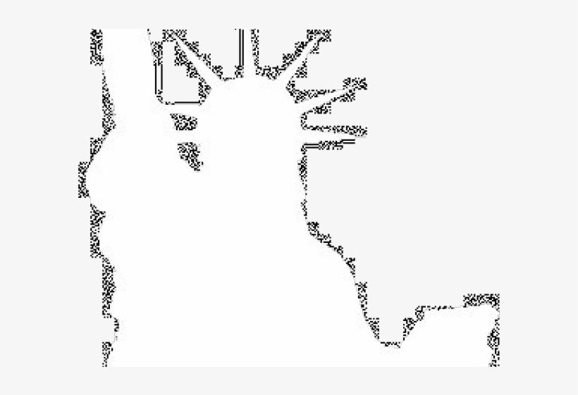 Statue Of Liberty Silhouette - Statue Of Liberty, transparent png