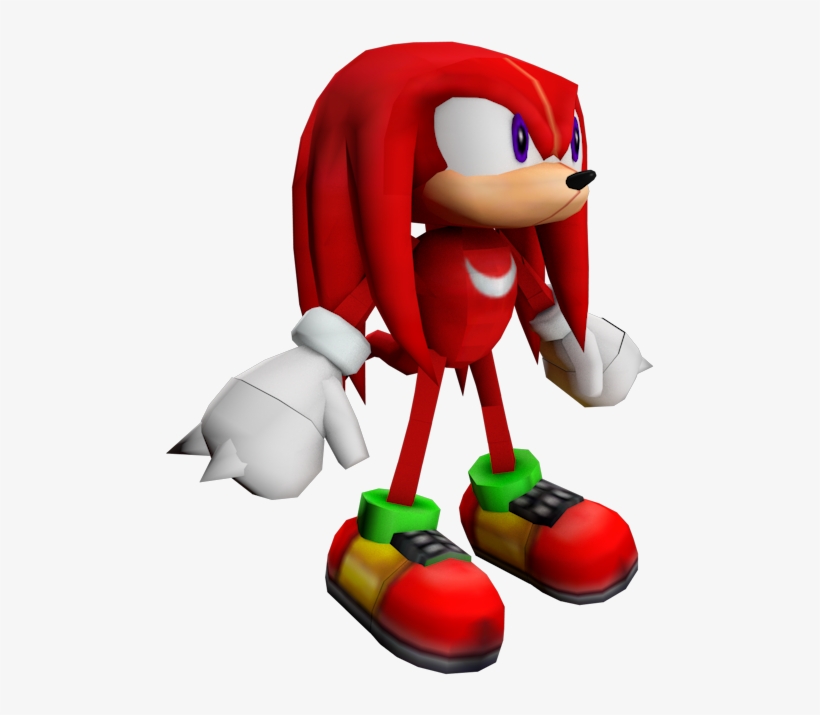 Download Zip Archive - Sonic Adventure Knuckles Model, transparent png