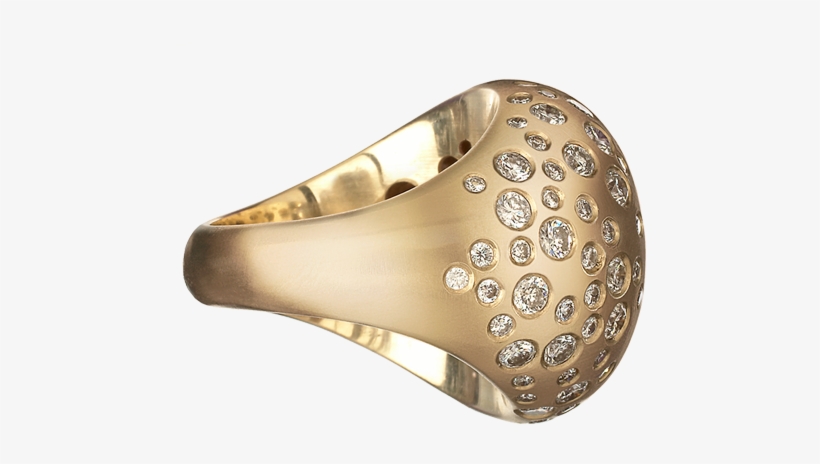 R Bubble Ring Starburst Retouched Y New 60 New - Gold, transparent png