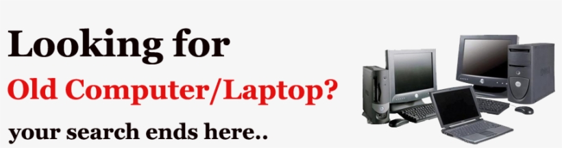 Old Laptop And Desktop Sales & Purchase - Lucknow, transparent png