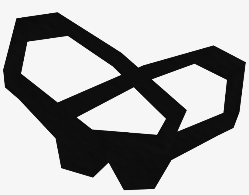 Graphic Black And White Stock Double Eyepatches Runescape - Runescape Eyepatch, transparent png