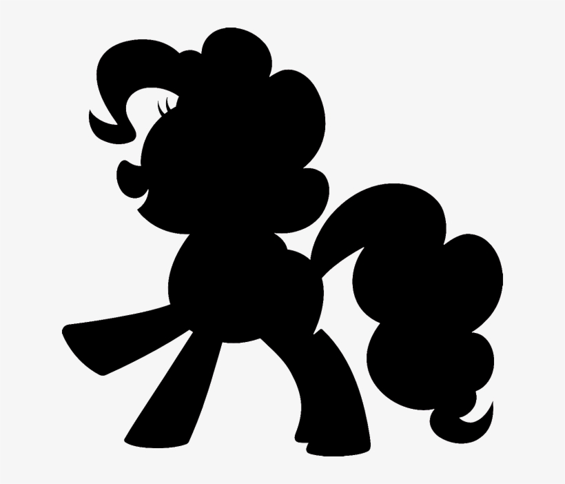 Doodle Craft My Little Pony Tee Shirt Babies - My Little Pony Silhouette, transparent png