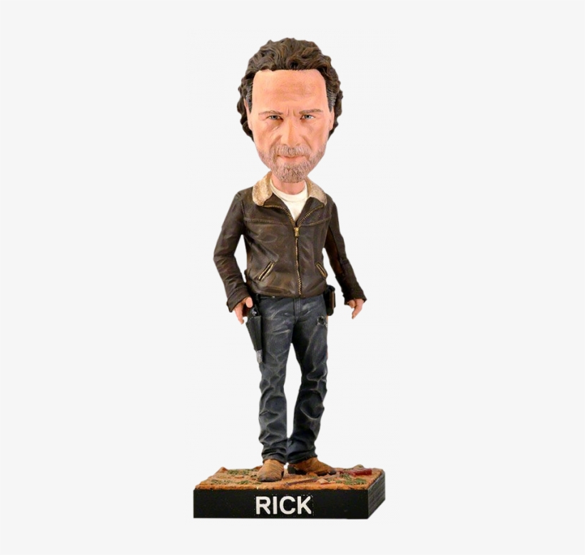 The Walking Dead - Figurine Bobble Head The Walking Dead Rick, transparent png