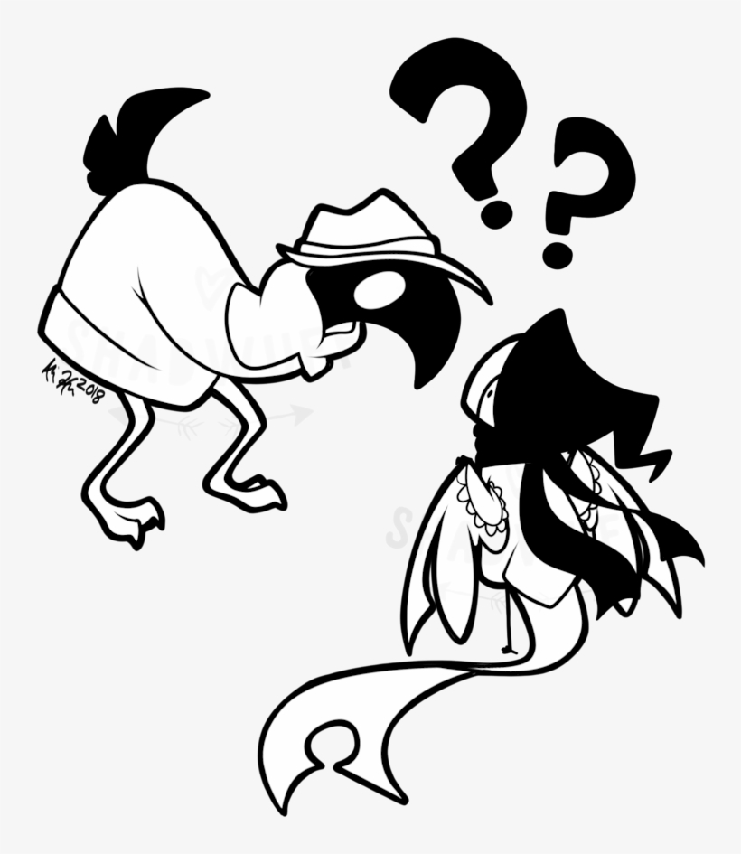 May I Ask You A Question By Shadwuff - Illustration, transparent png